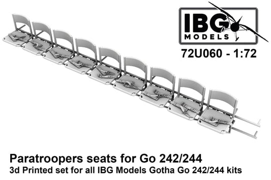 010 - IBG - 72U060 - Gotha Go 242/244 Paratroopers' Seats - primary image