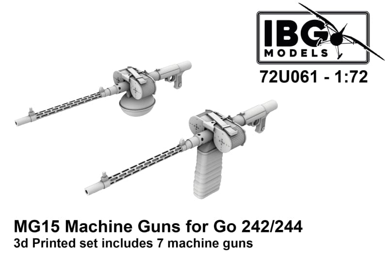 010 - IBG - 72U061 - Gotha Go 242/244 MG 15 Machine-Guns - primary image