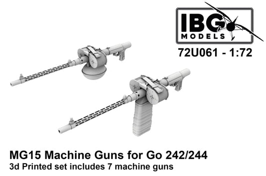 010 - IBG - 72U061 - Gotha Go 242/244 MG 15 Machine-Guns - primary image