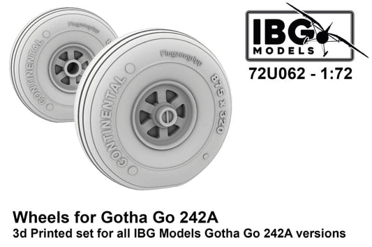 010 - IBG - 72U062 - Gotha Go 242 A Wheels - primary image