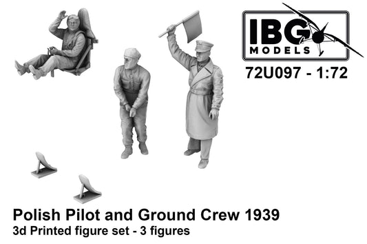 010 - IBG - 72U097 - Polish Pilot and Ground Crew (1939) - primary image