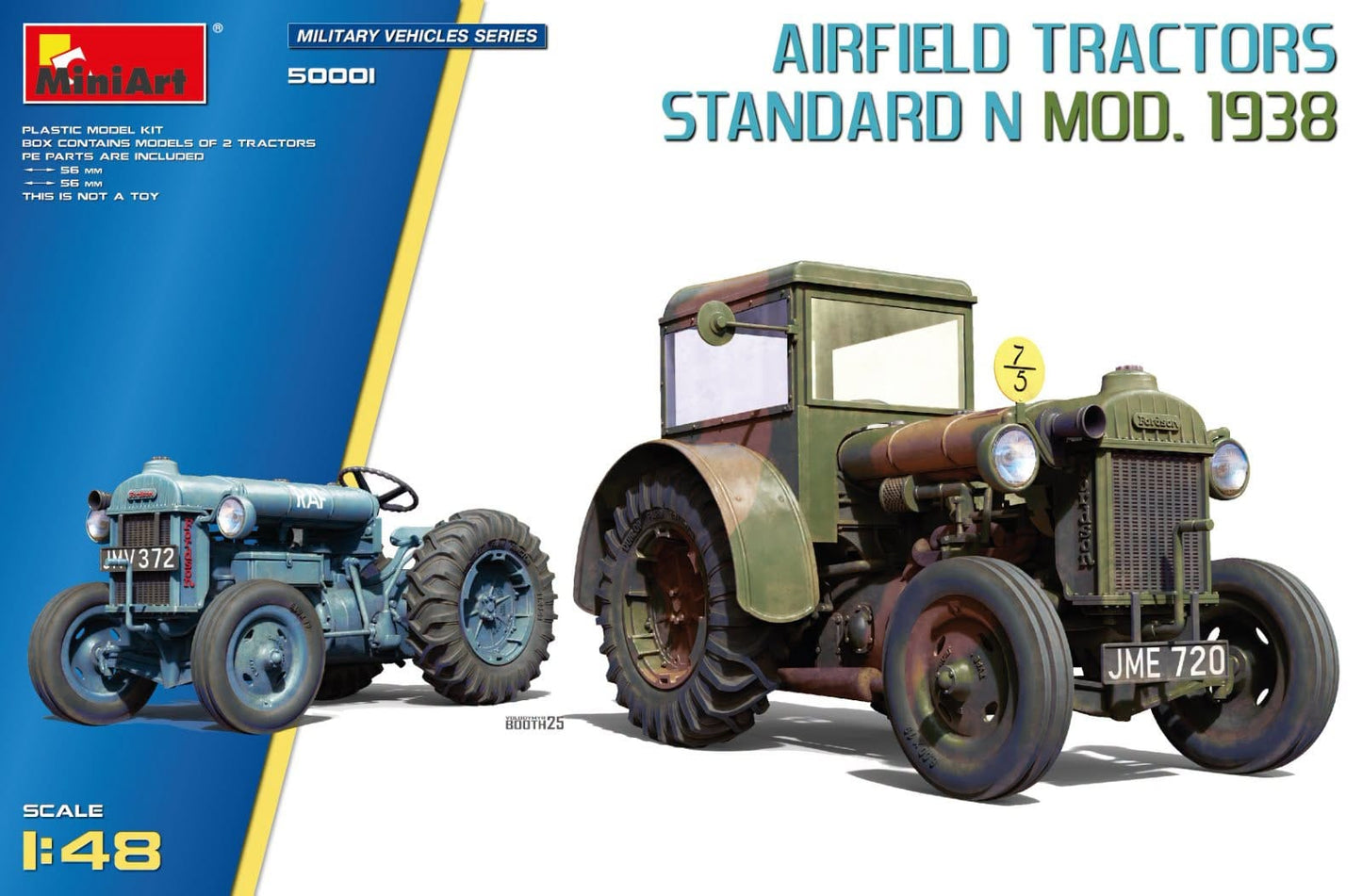 010 - Miniart - 50001 - Fordson Airfield Tractors Model N (1938) - primary image