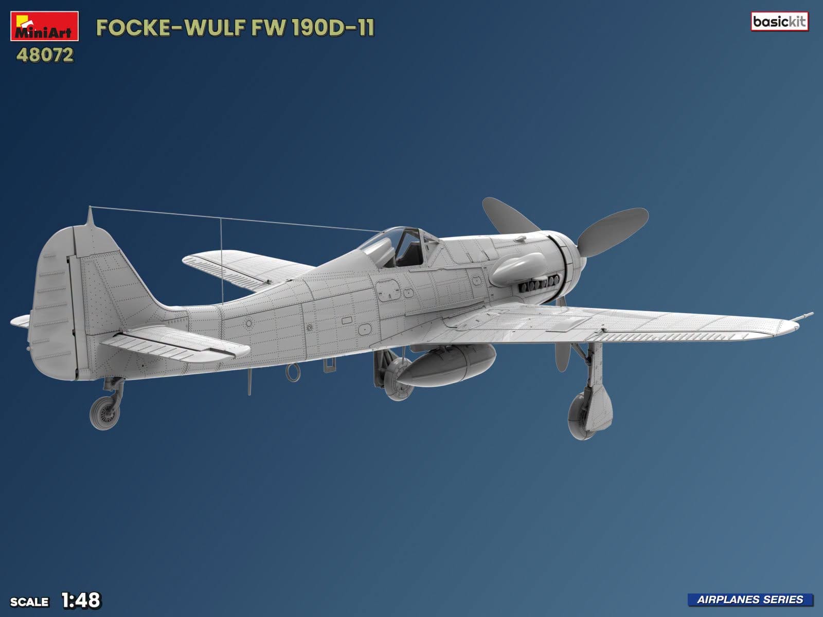Miniart - 48072 - Focke-Wulf Fw 190 D-11 - digital model