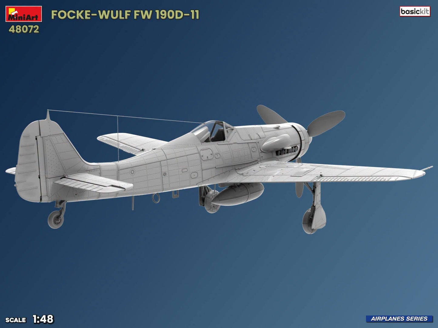 506 - Miniart - 48072 - Focke-Wulf Fw 190 D-11 - digital model