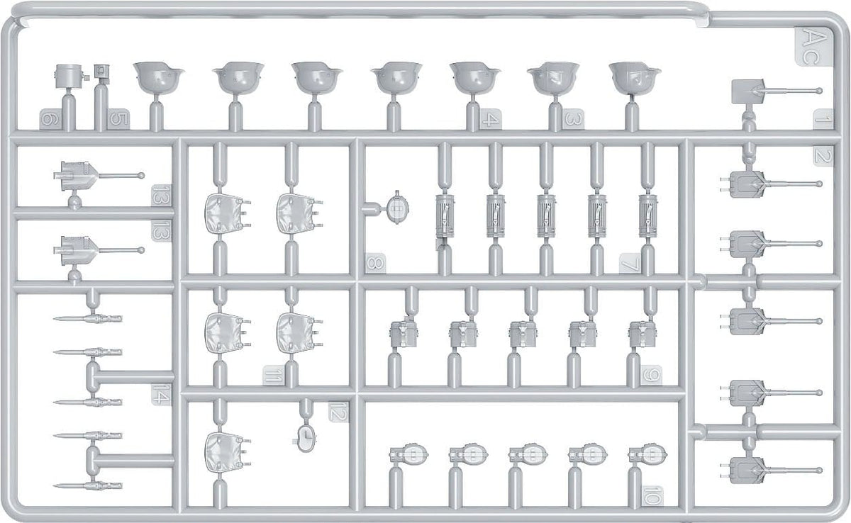 202 - Miniart - 53071 - German Infantry (Ardennes 1944-45) - sprue