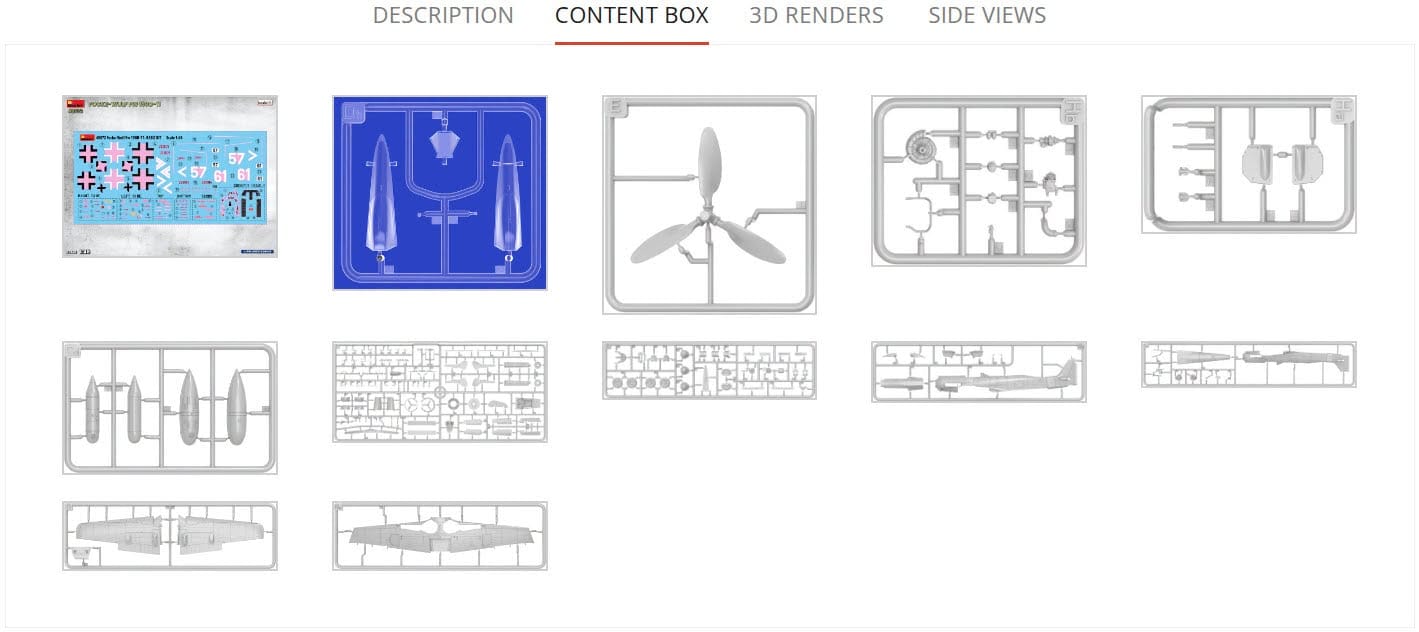 Miniart - 48072 - Focke-Wulf Fw 190 D-11 - sprue