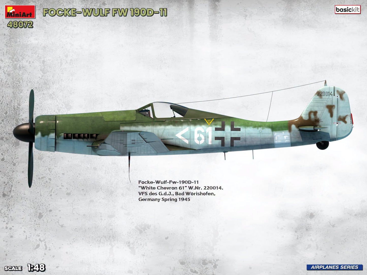 301 - Miniart - 48072 - Focke-Wulf Fw 190 D-11 - paint schemes