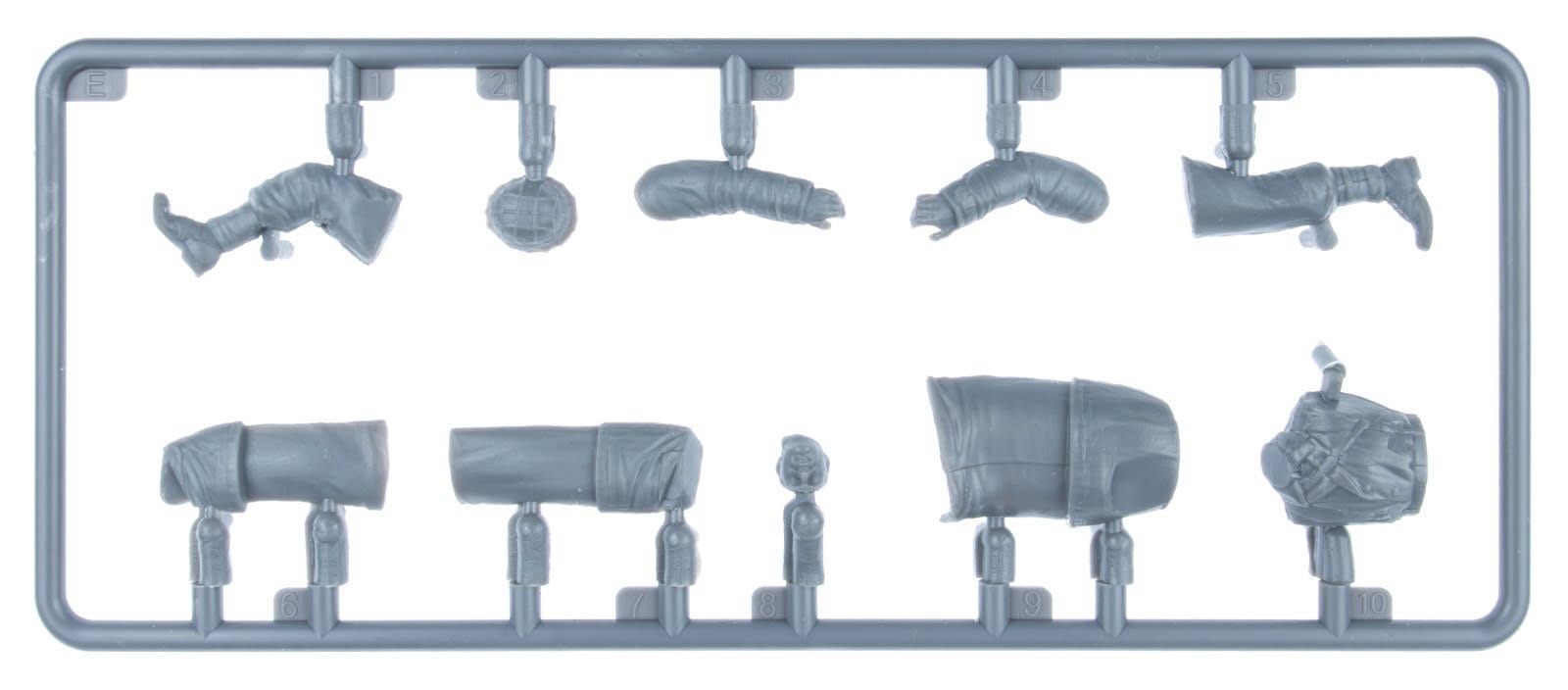 Miniart - 35479 - German Luftwaffe Infantry (Ardennes 1944-45) - sprue