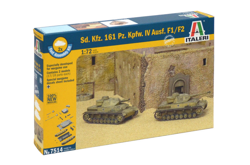 010 - Pz.Kpfw. IV Ausf. F1/F2 [Fast Assembly] - primary image