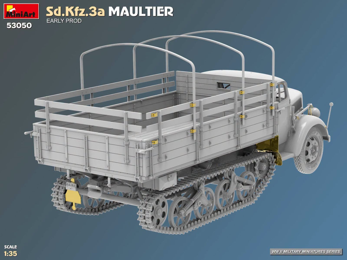 502 - Miniart - 53050 - Opel Blitz 3.6-36S/SS M Sd.Kfz. 3a Maultier (early) - digital model