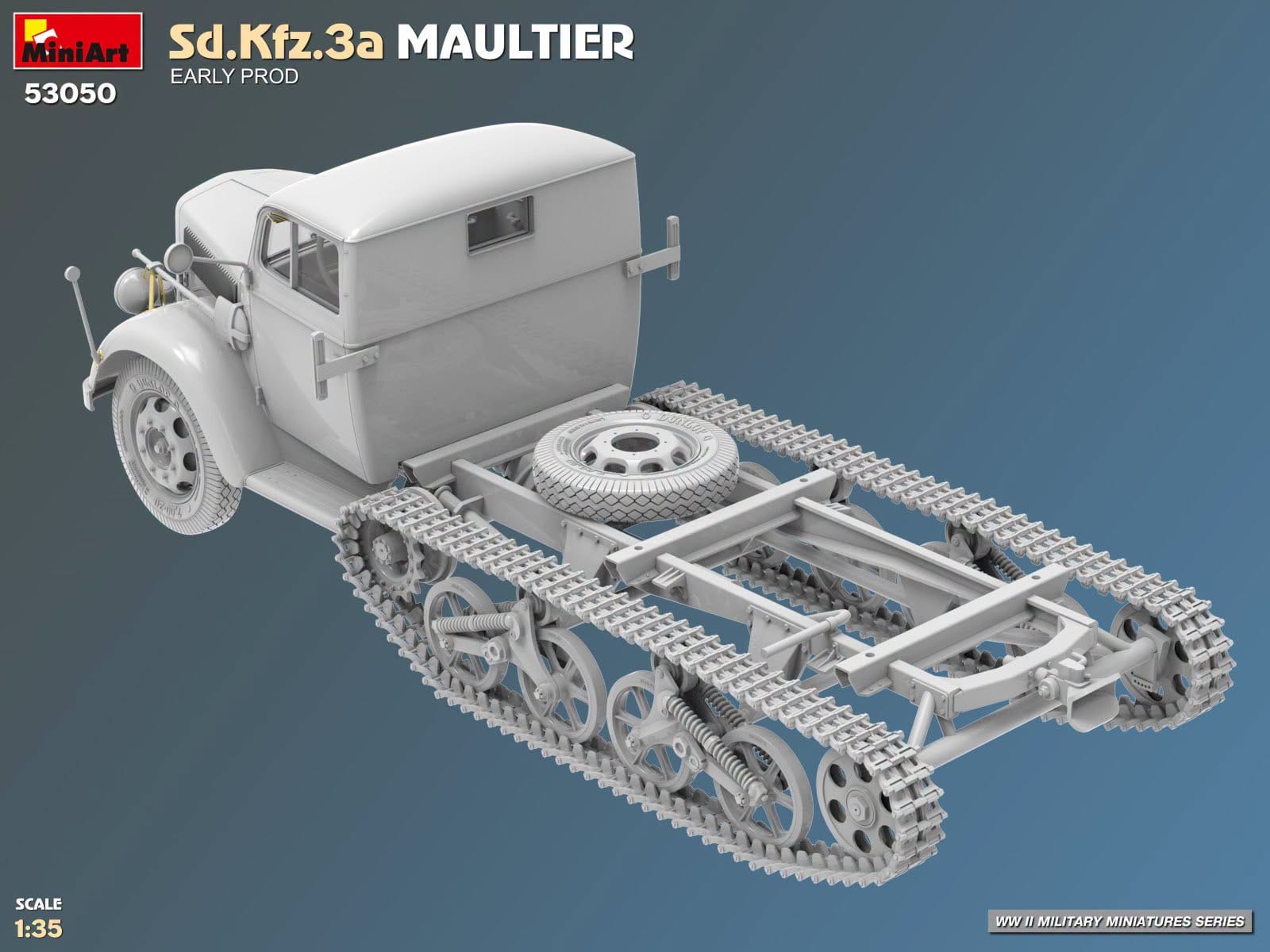 Miniart - 53050 - Opel Blitz 3.6-36S/SS M Sd.Kfz. 3a Maultier (early) - digital model