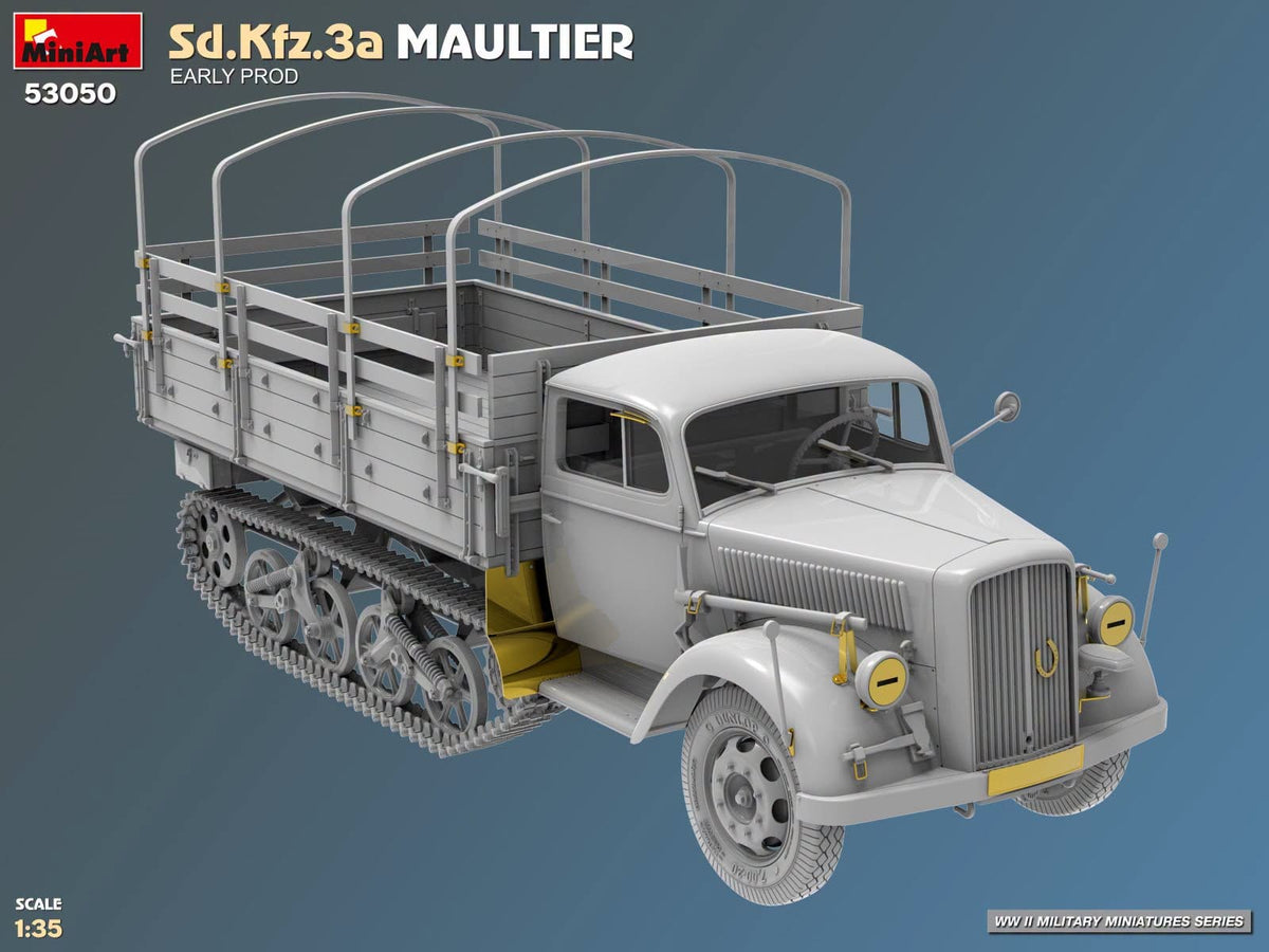 500 - Miniart - 53050 - Opel Blitz 3.6-36S/SS M Sd.Kfz. 3a Maultier (early) - digital model