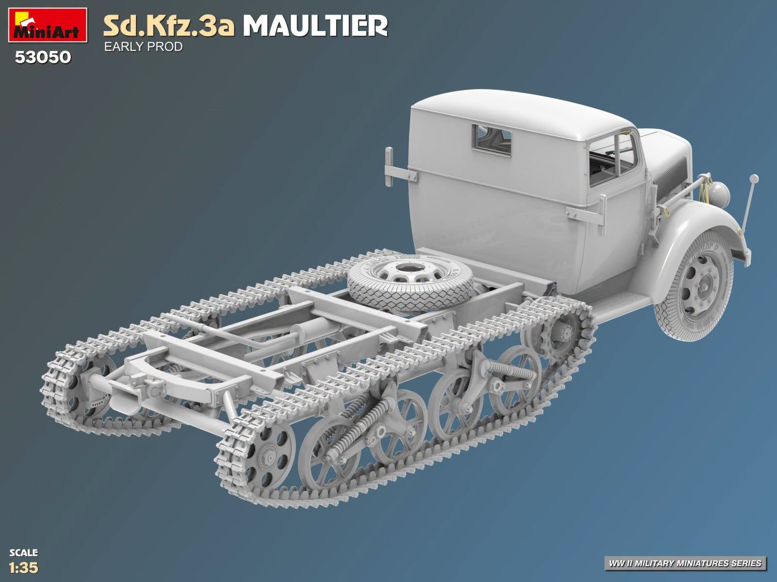 Miniart - 53050 - Opel Blitz 3.6-36S/SS M Sd.Kfz. 3a Maultier (early) - digital model