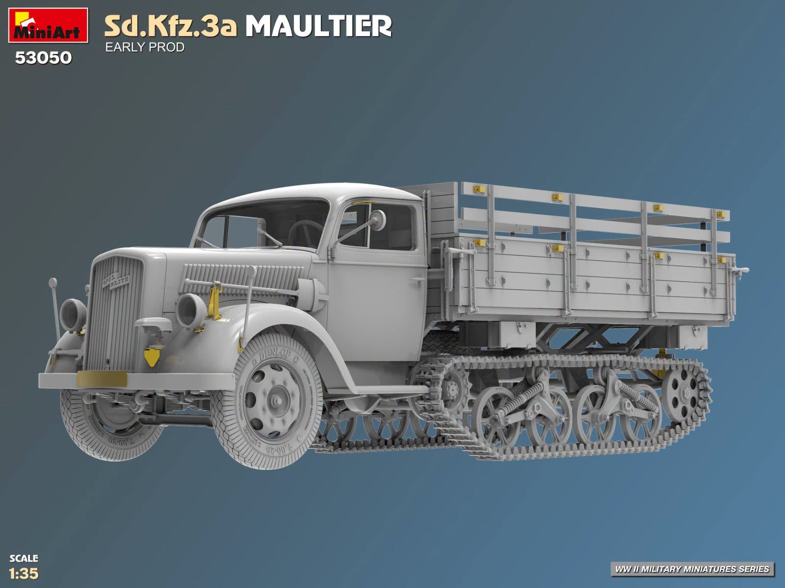 Miniart - 53050 - Opel Blitz 3.6-36S/SS M Sd.Kfz. 3a Maultier (early) - digital model