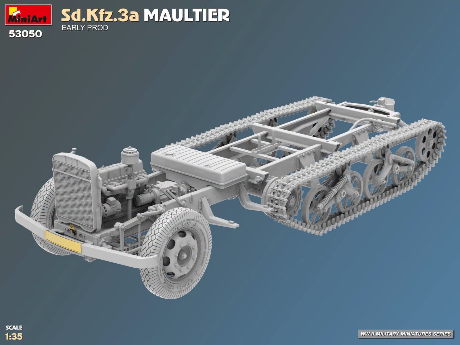 Miniart - 53050 - Opel Blitz 3.6-36S/SS M Sd.Kfz. 3a Maultier (early) - digital model