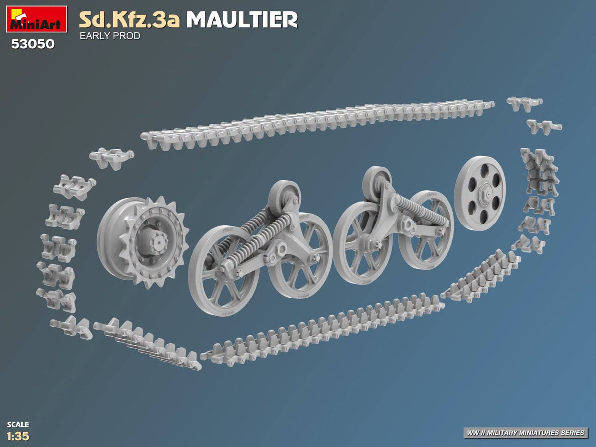 513 - Miniart - 53050 - Opel Blitz 3.6-36S/SS M Sd.Kfz. 3a Maultier (early) - digital model