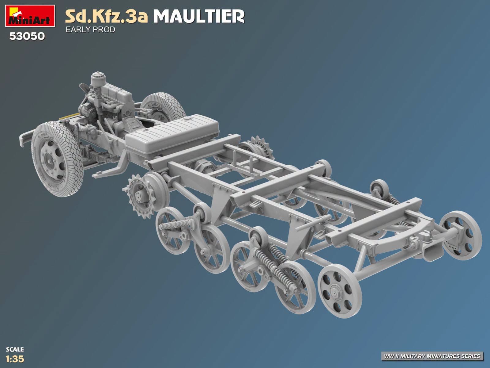 Miniart - 53050 - Opel Blitz 3.6-36S/SS M Sd.Kfz. 3a Maultier (early) - digital model