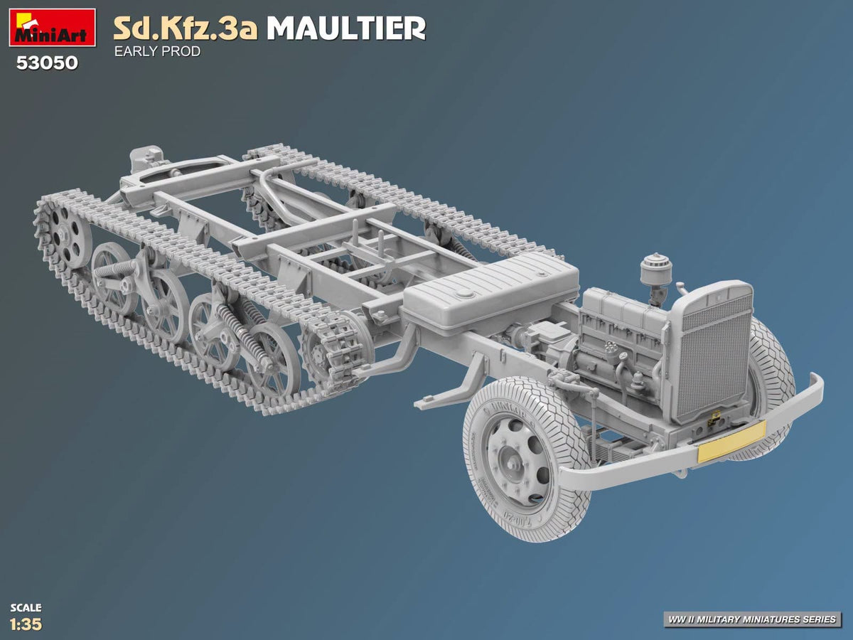 510 - Miniart - 53050 - Opel Blitz 3.6-36S/SS M Sd.Kfz. 3a Maultier (early) - digital model