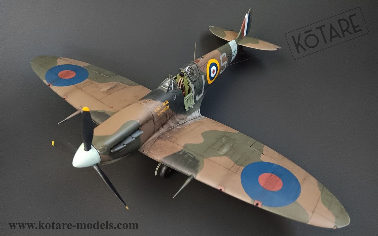 Kotare - 32006 - Supermarine Spitfire Mk Vb (early) - painted model