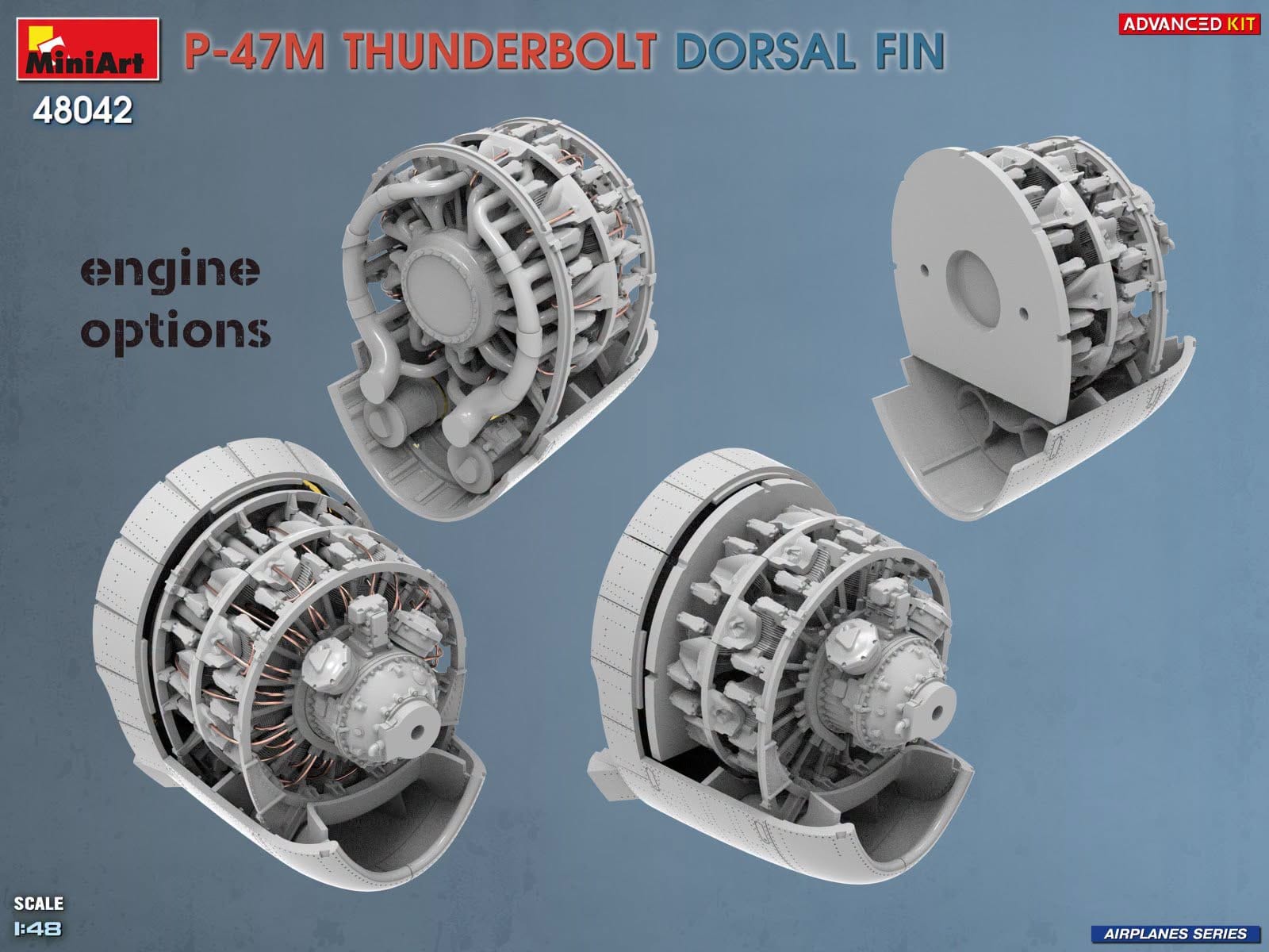Miniart - 48042 - Republic P-47M Thunderbolt - digital model