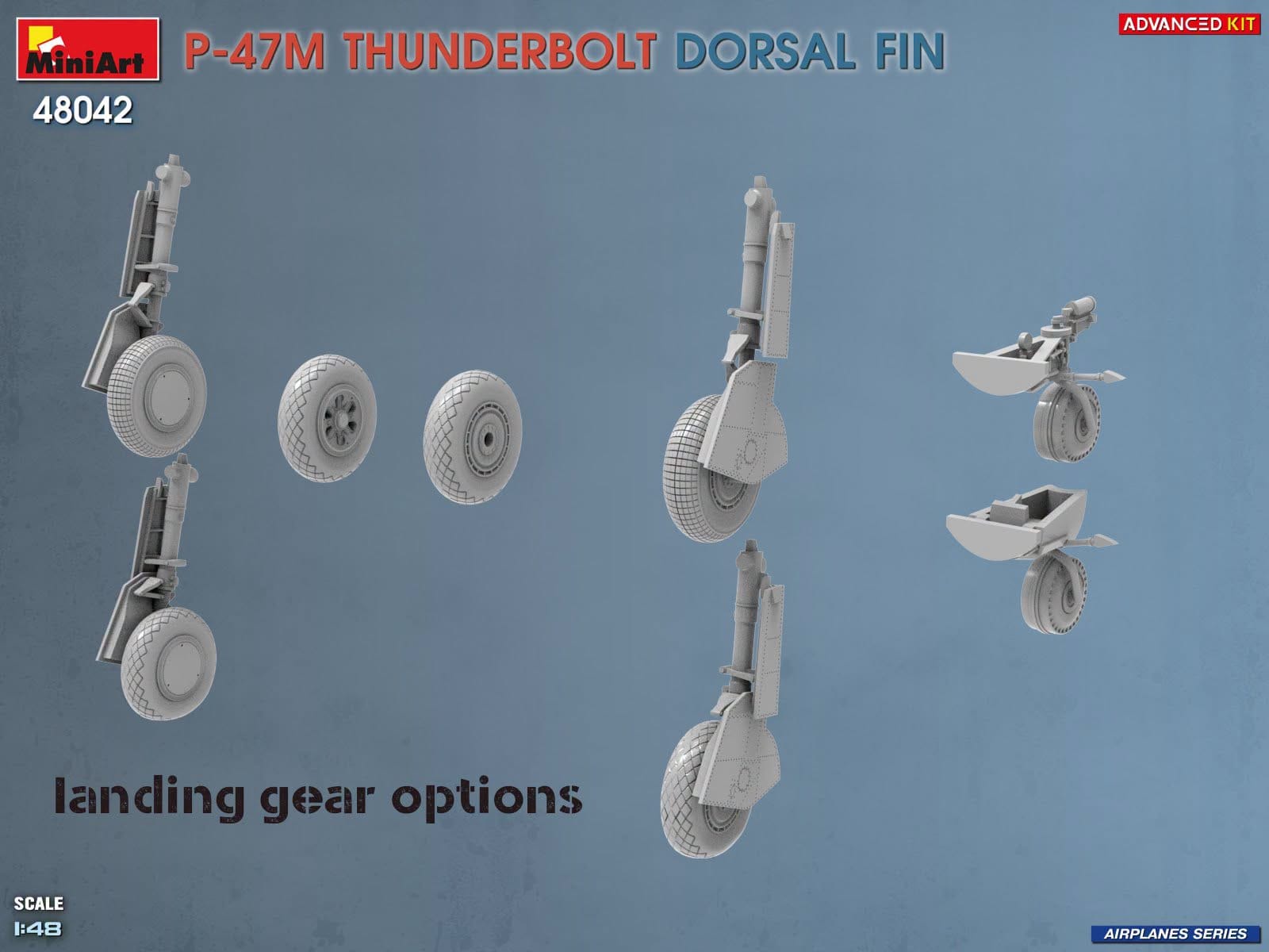Miniart - 48042 - Republic P-47M Thunderbolt - digital model