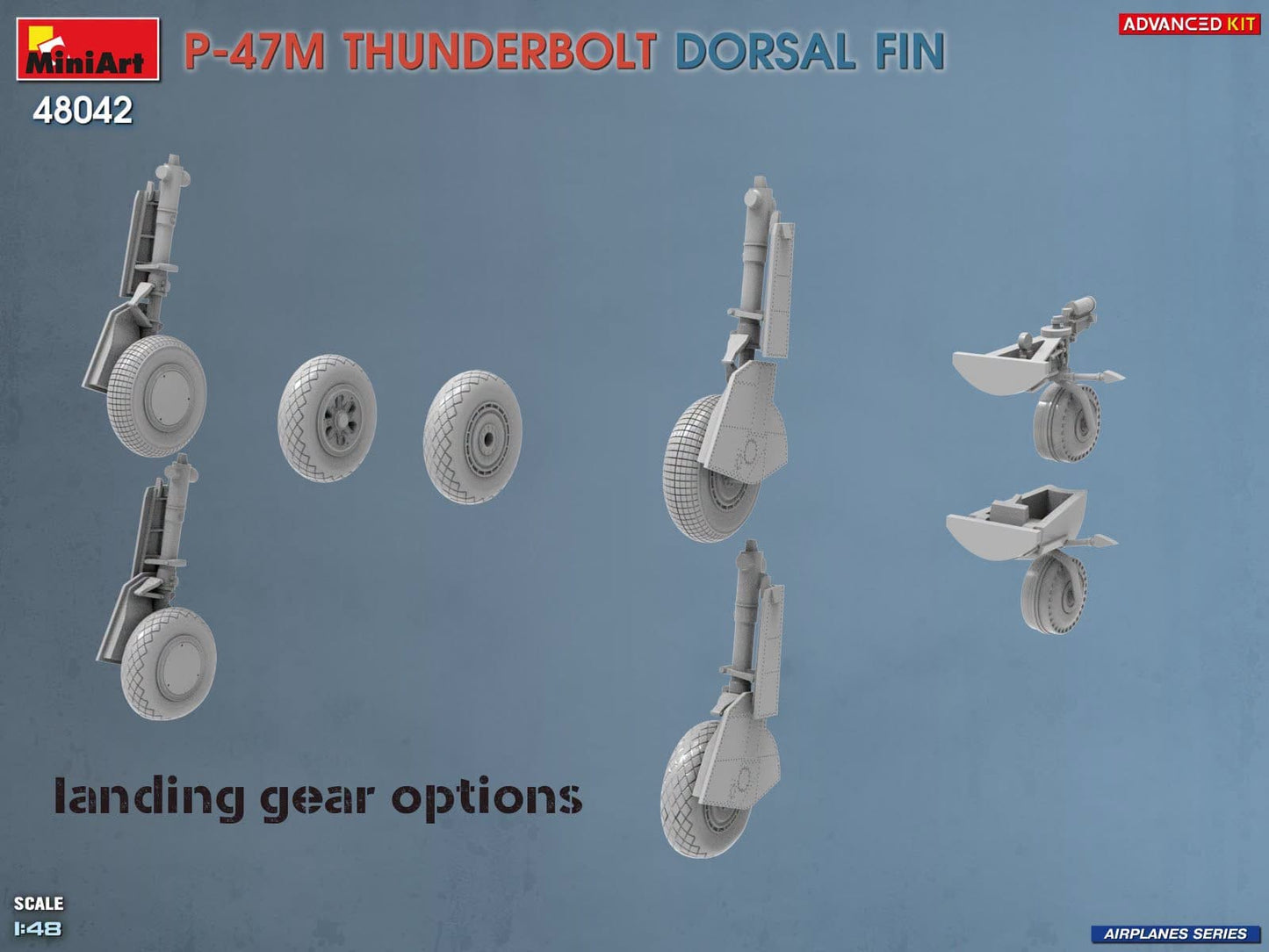 505 - Miniart - 48042 - Republic P-47M Thunderbolt - digital model