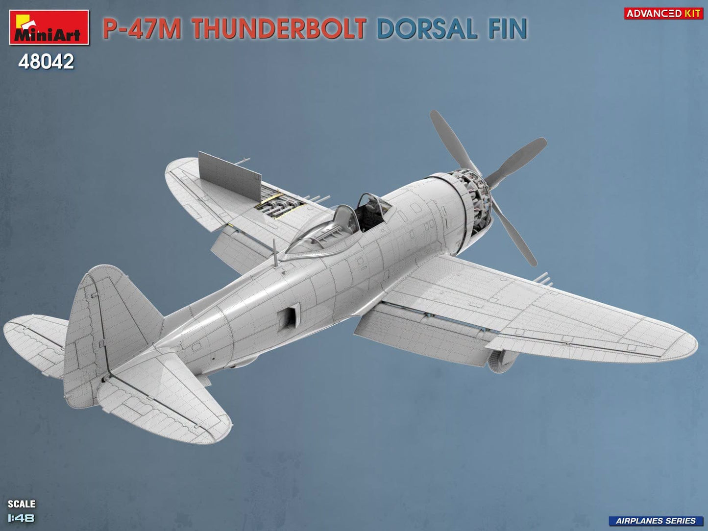 503 - Miniart - 48042 - Republic P-47M Thunderbolt - digital model