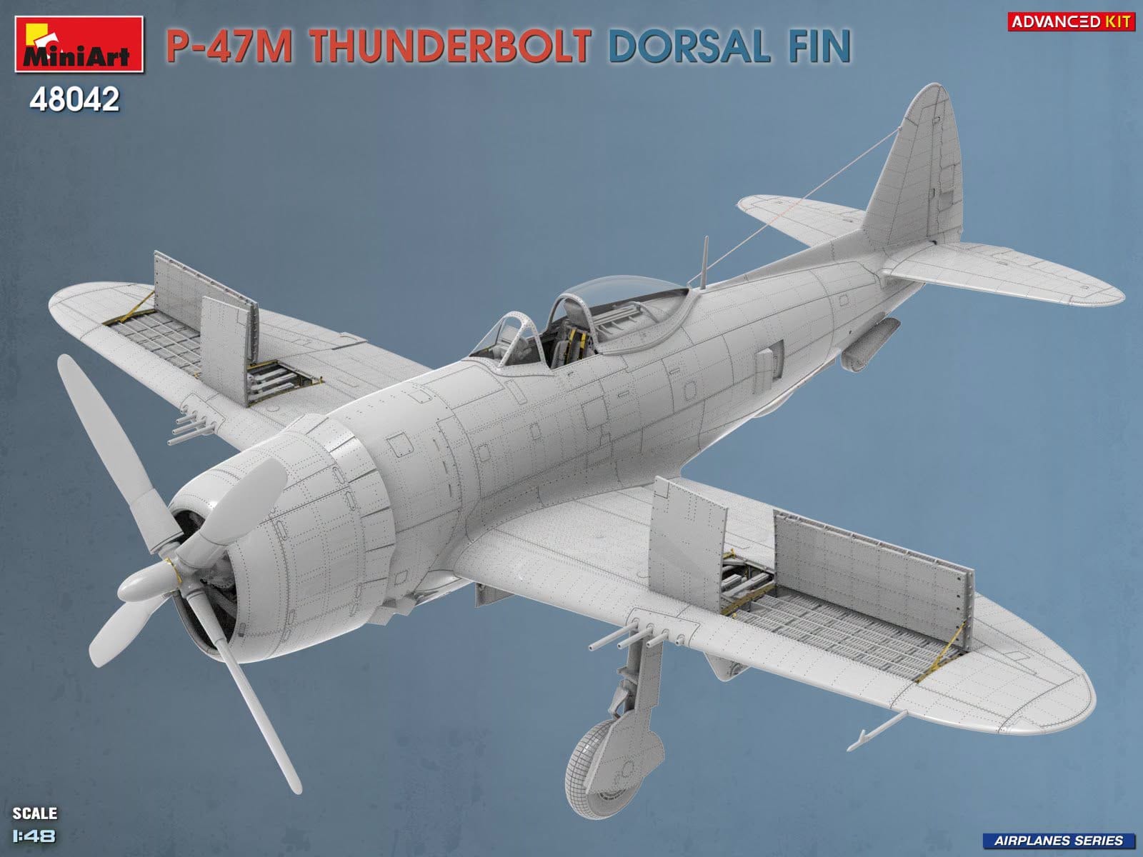Miniart - 48042 - Republic P-47M Thunderbolt - digital model