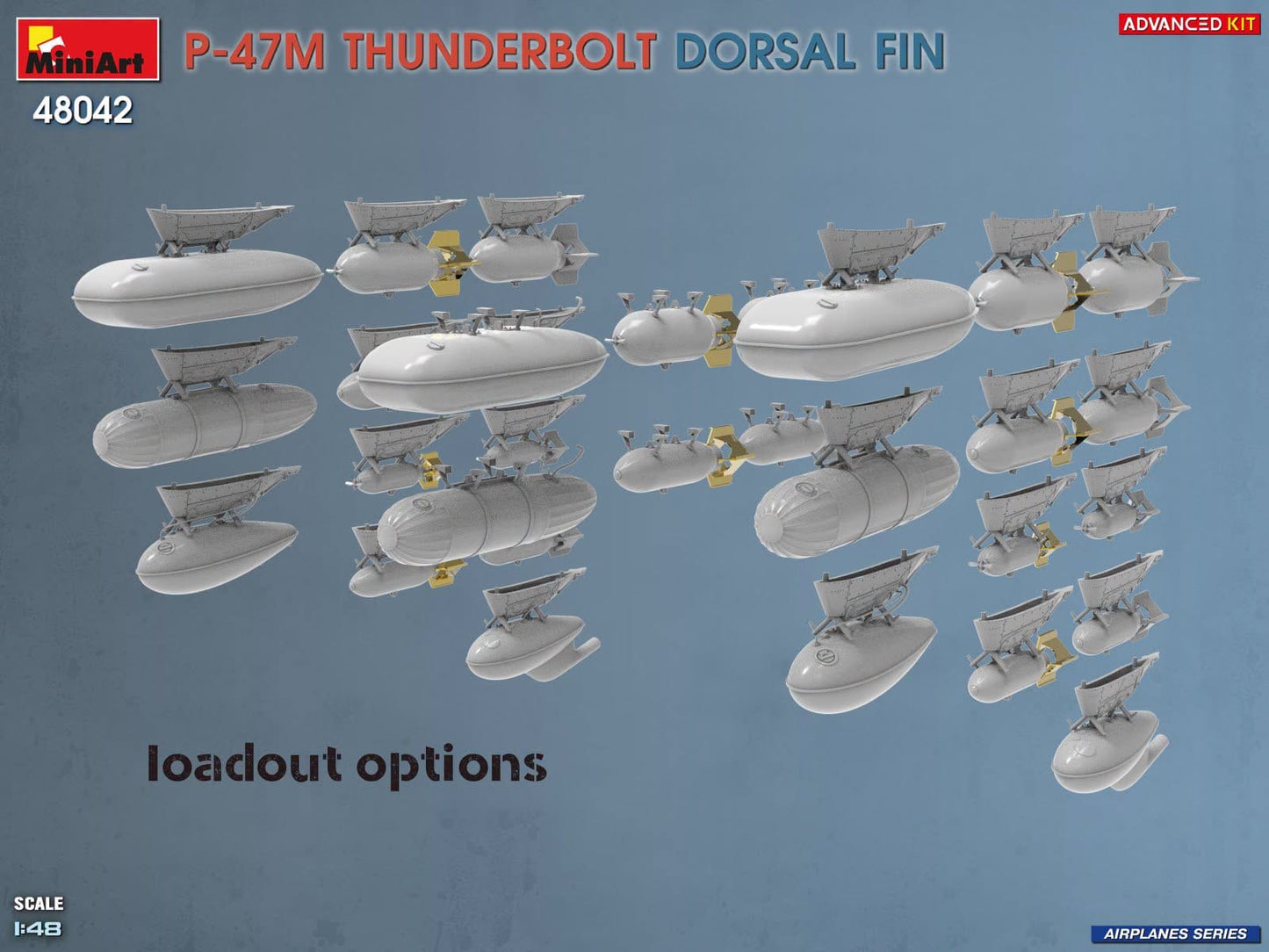 504 - Miniart - 48042 - Republic P-47M Thunderbolt - digital model