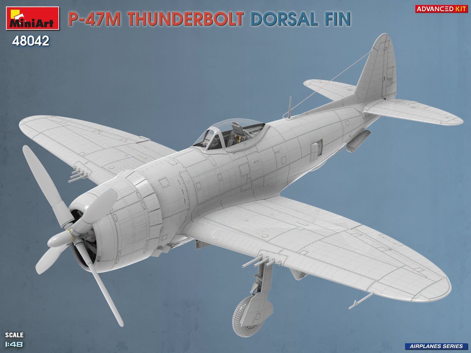 Miniart - 48042 - Republic P-47M Thunderbolt - digital model