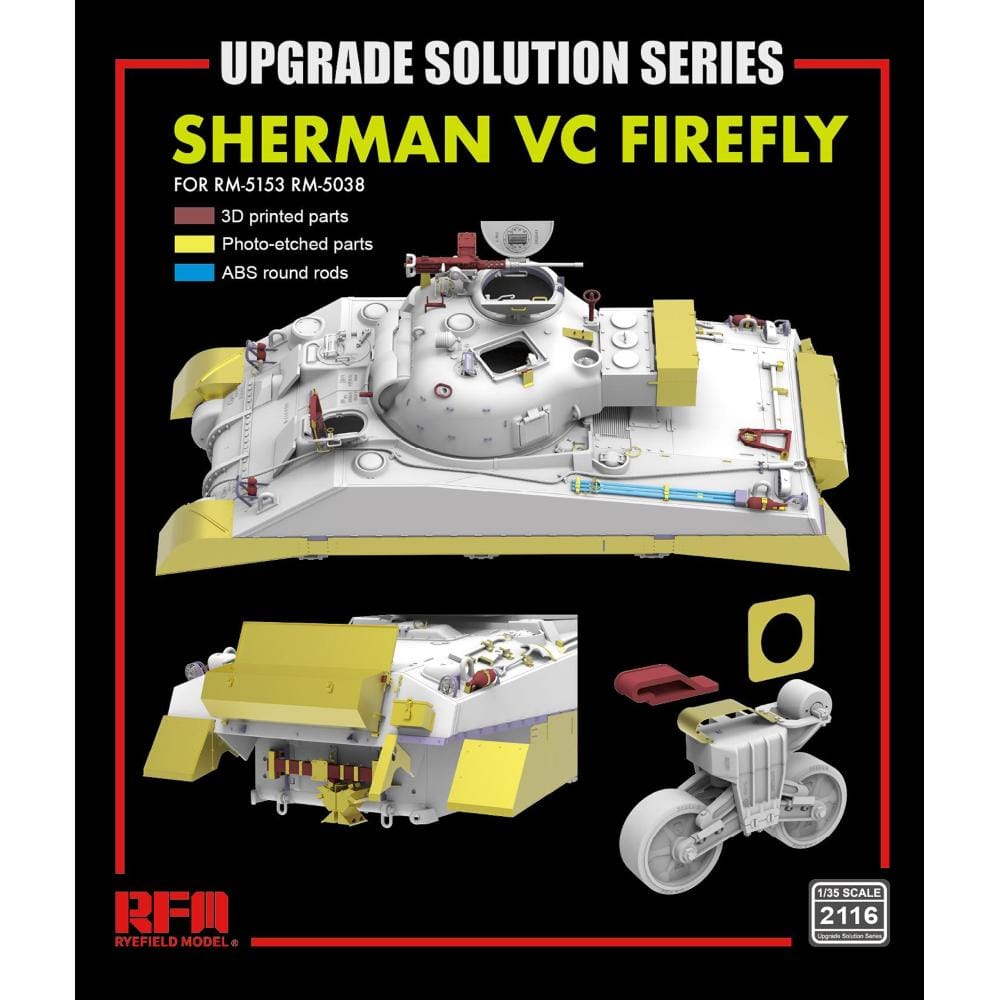 500 - Rye Field Model - 2116 - Sherman Firefly Vc [upgrade kit] - digital model