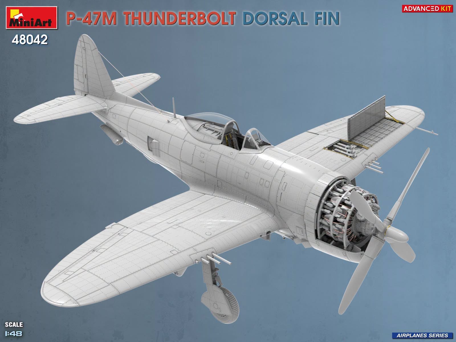 Miniart - 48042 - Republic P-47M Thunderbolt - digital model
