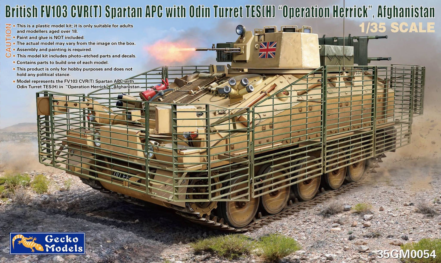 010 - Gecko Models - 35GM0054 - FV103 Spartan TES(H) (ODIN RWS) - primary image