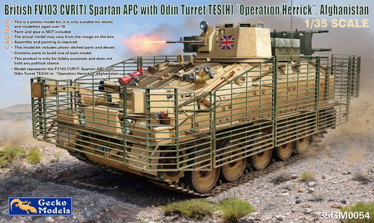 010 - Gecko Models - 35GM0054 - FV103 Spartan TES(H) (ODIN RWS) - primary image