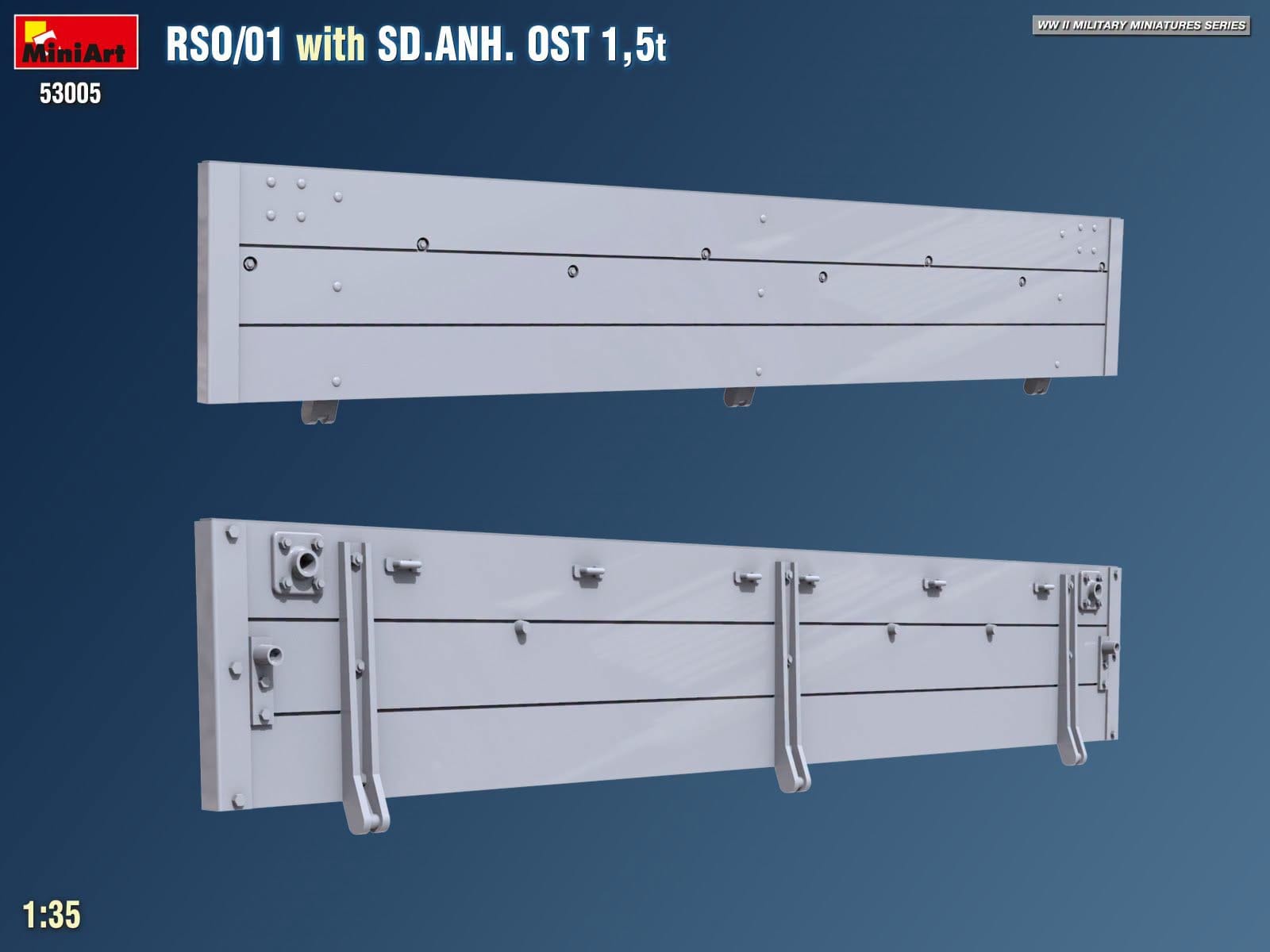 Miniart - 53005 - Steyr RSO/01 with Sd.Anh. Ost 1.5t Trailer - digital model