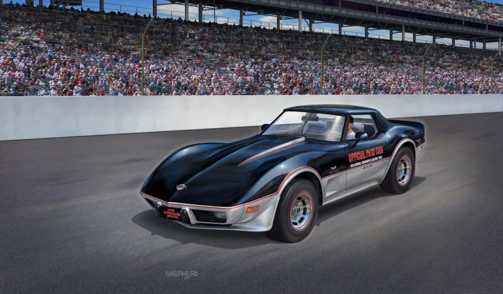 Revell - 07646 - Chevrolet Corvette (1978) ‘Indy Pace Car’ - box art