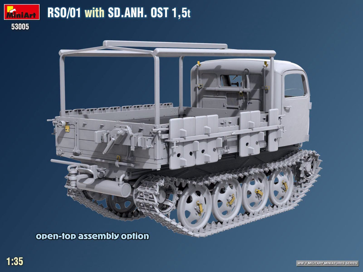 504 - Miniart - 53005 - Steyr RSO/01 with Sd.Anh. Ost 1.5t Trailer - digital model