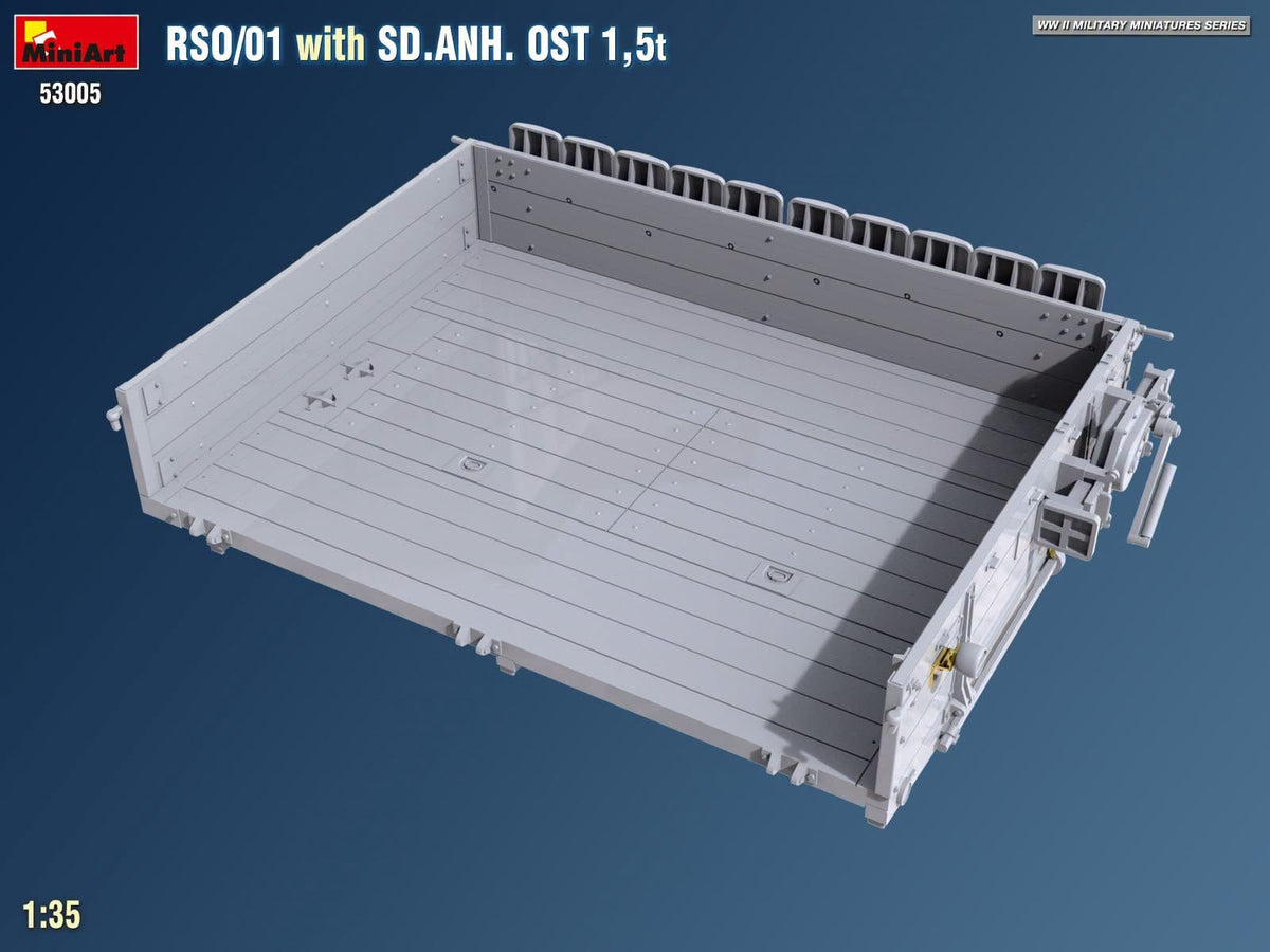 517 - Miniart - 53005 - Steyr RSO/01 with Sd.Anh. Ost 1.5t Trailer - digital model