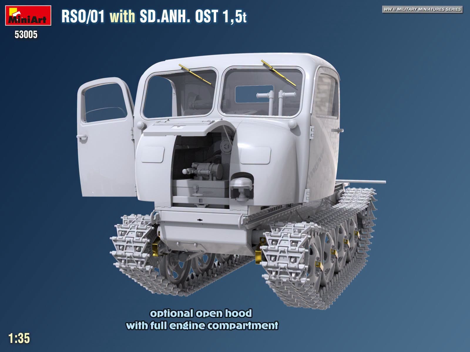 Miniart - 53005 - Steyr RSO/01 with Sd.Anh. Ost 1.5t Trailer - digital model