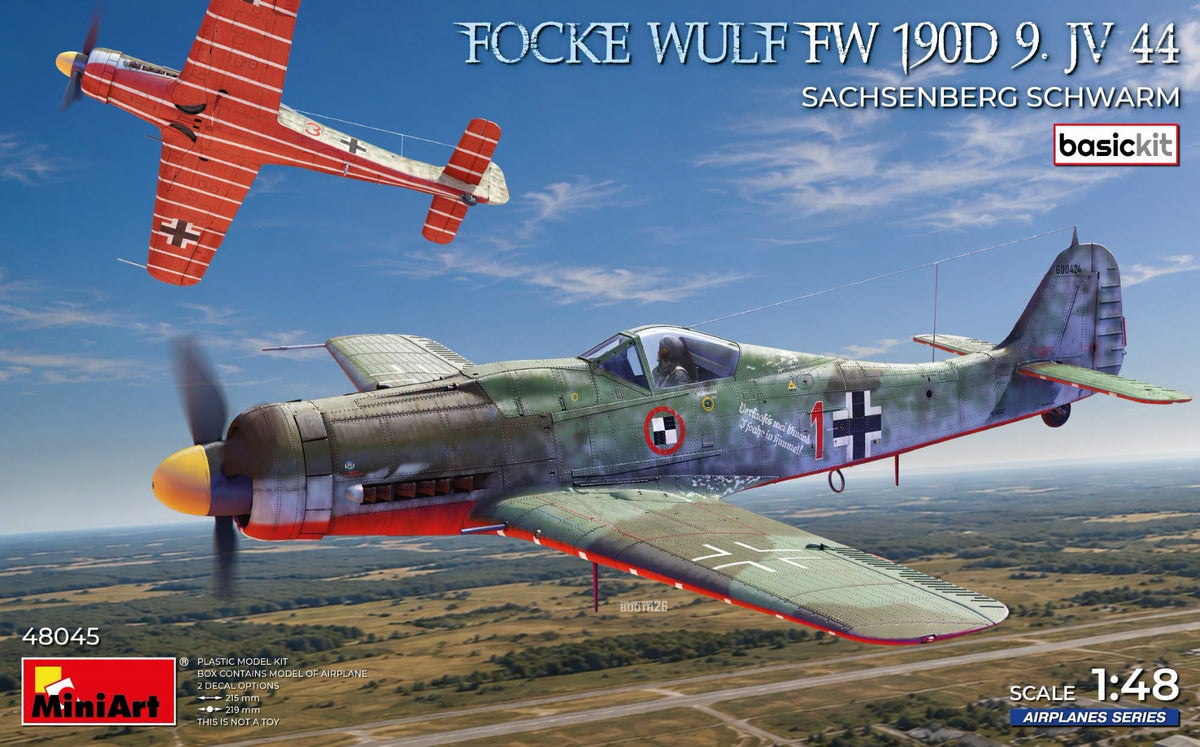 010 - Miniart - 48045 - Focke-Wulf Fw 190 D-9 ‘JV. 44 - Sachsenberg Schwarm’ - primary image
