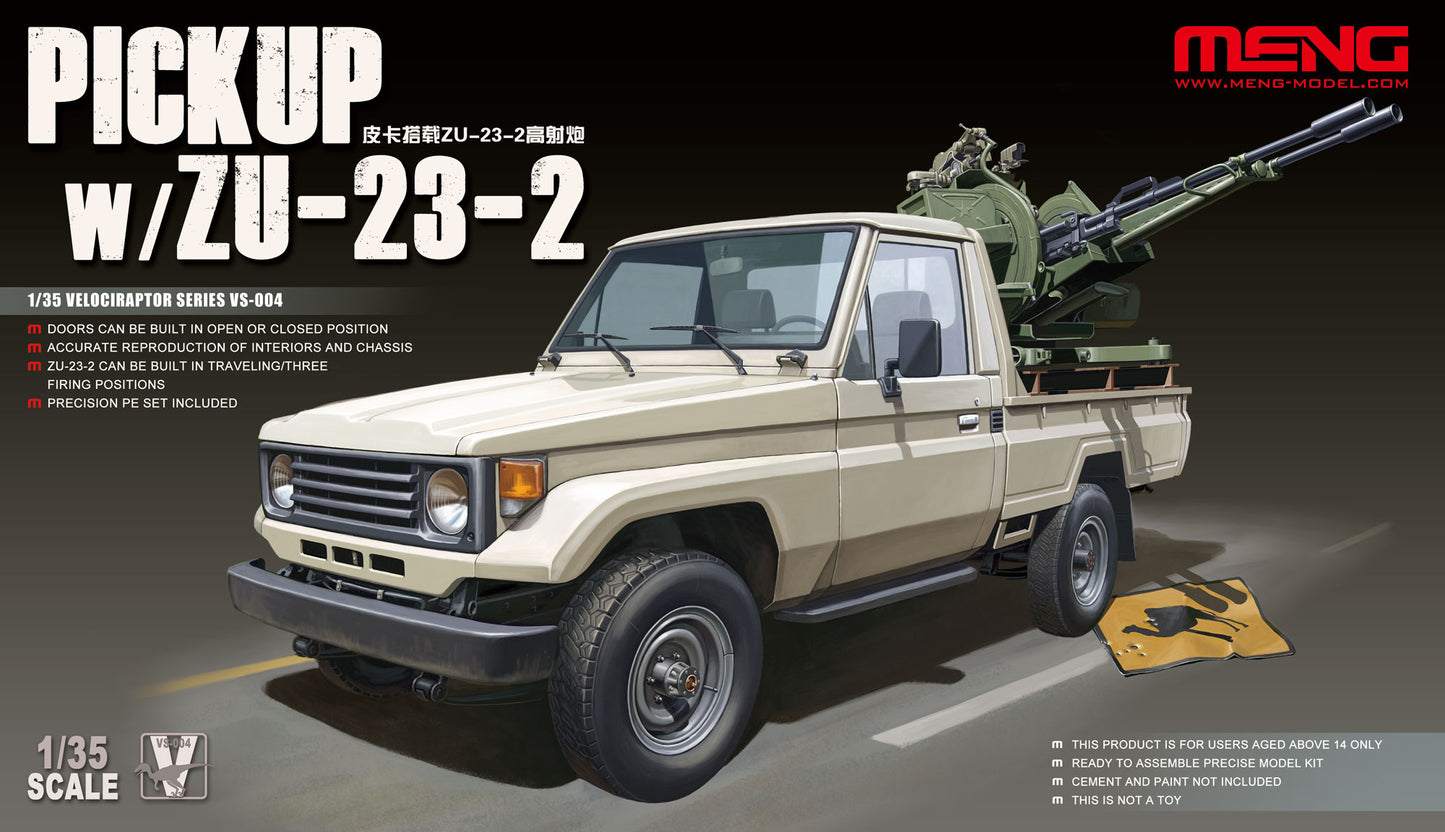 Toyota Land Cruiser Technical with ZU-23-2