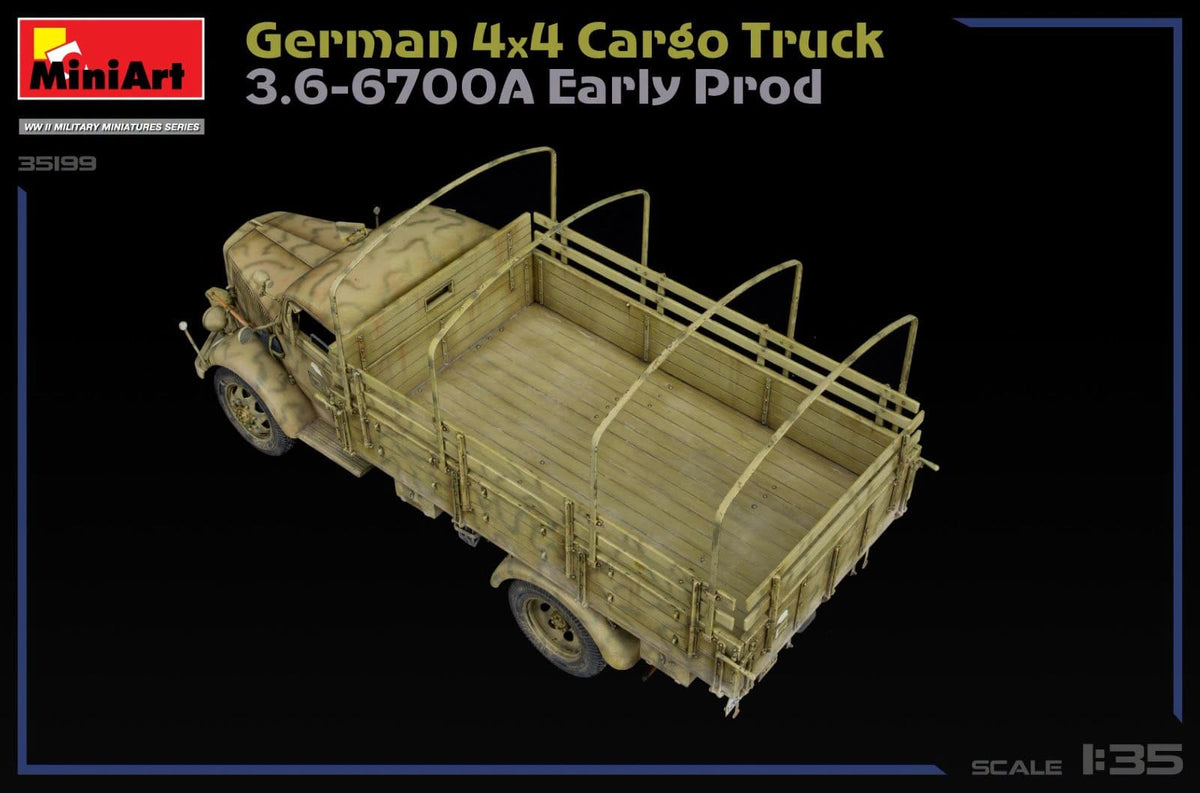 715 - Miniart - 35199 - Opel Blitz 3.6-6700 A (early) - painted model