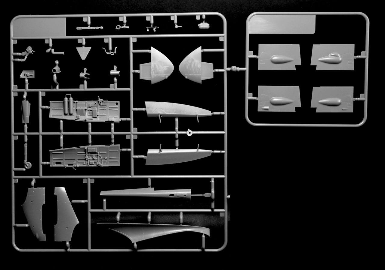 Kotare - 32006 - Supermarine Spitfire Mk Vb (early) - sprue