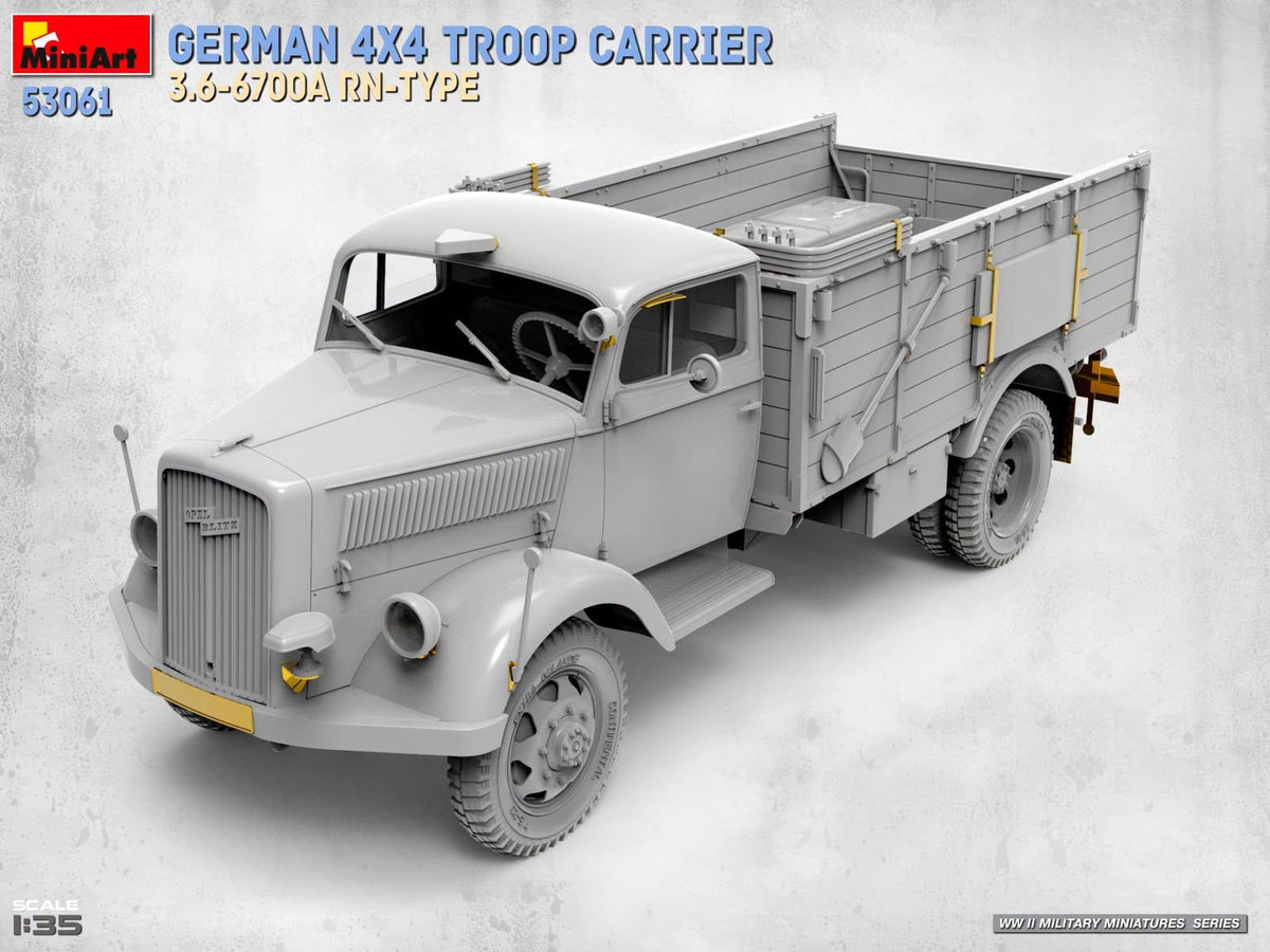 508 - Miniart - 53061 - Opel Blitz 3.6-6700 A (RN) - digital model