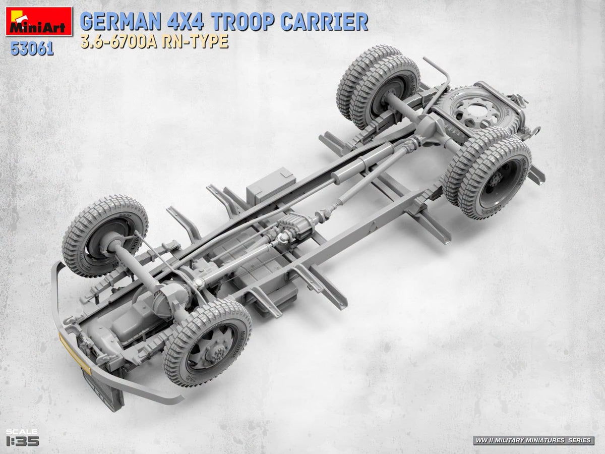 507 - Miniart - 53061 - Opel Blitz 3.6-6700 A (RN) - digital model