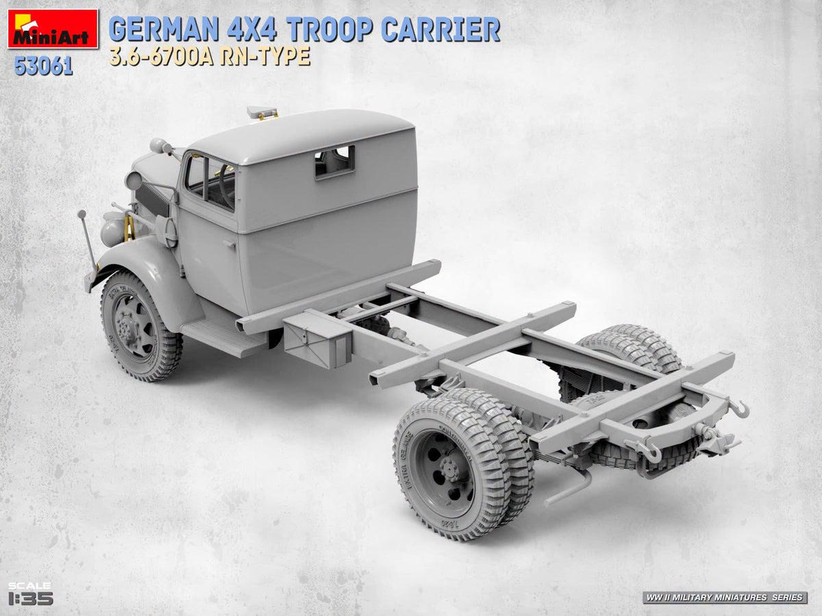 504 - Miniart - 53061 - Opel Blitz 3.6-6700 A (RN) - digital model
