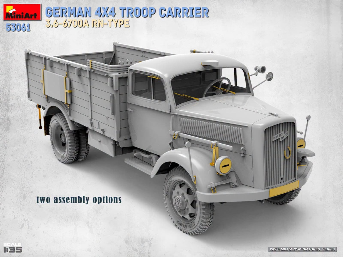 501 - Miniart - 53061 - Opel Blitz 3.6-6700 A (RN) - digital model