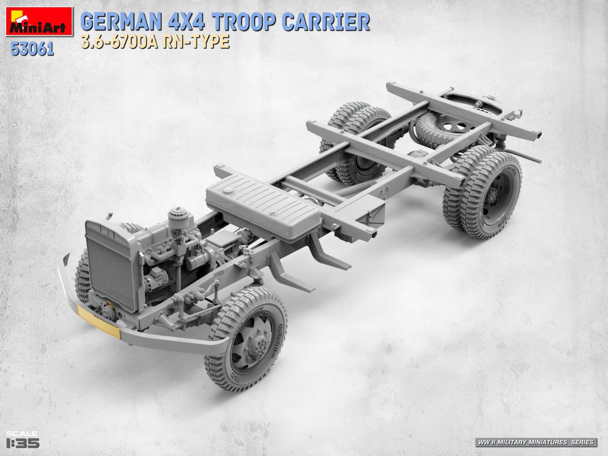 506 - Miniart - 53061 - Opel Blitz 3.6-6700 A (RN) - digital model