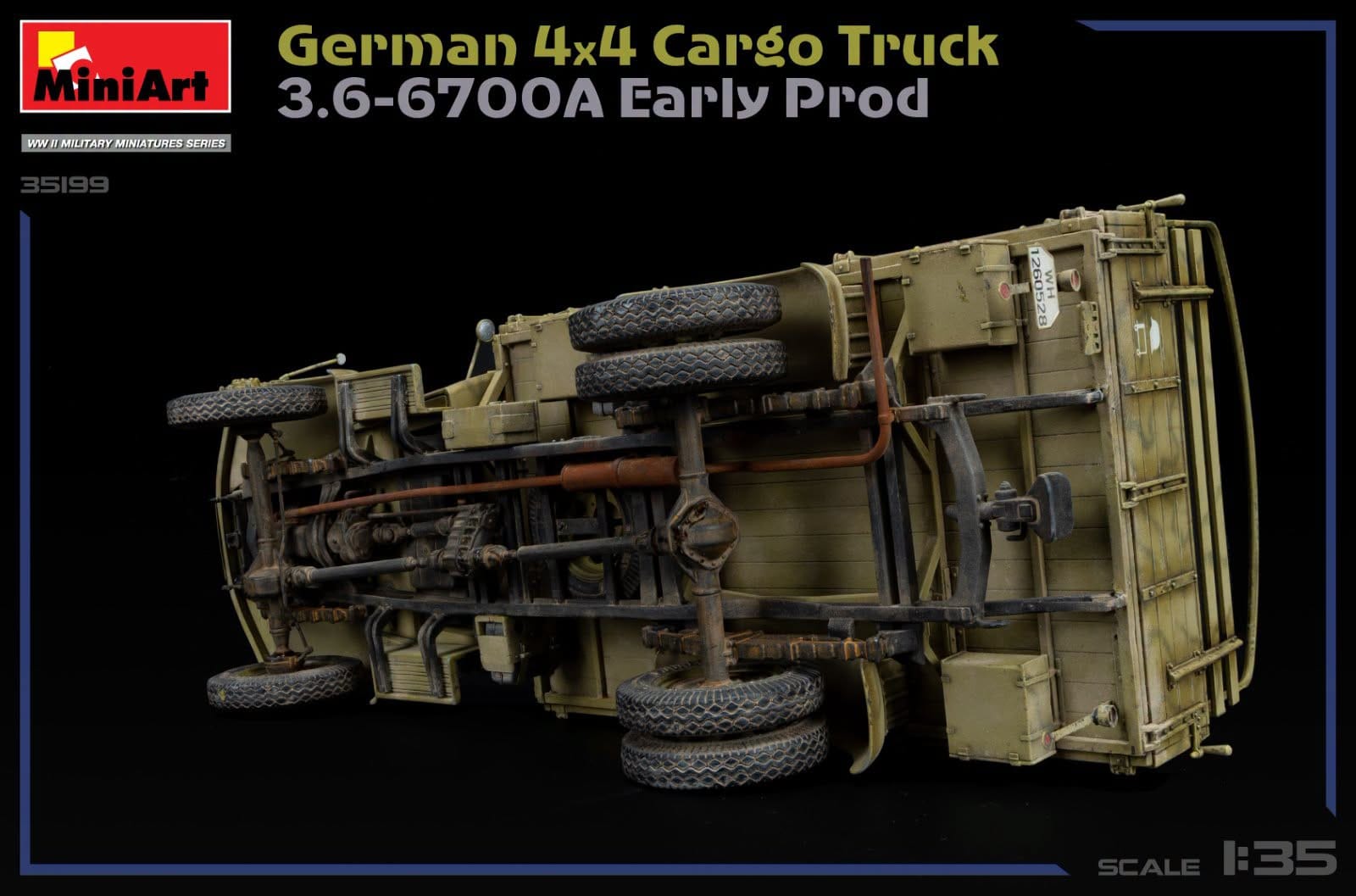 Miniart - 35199 - Opel Blitz 3.6-6700 A (early) - painted model
