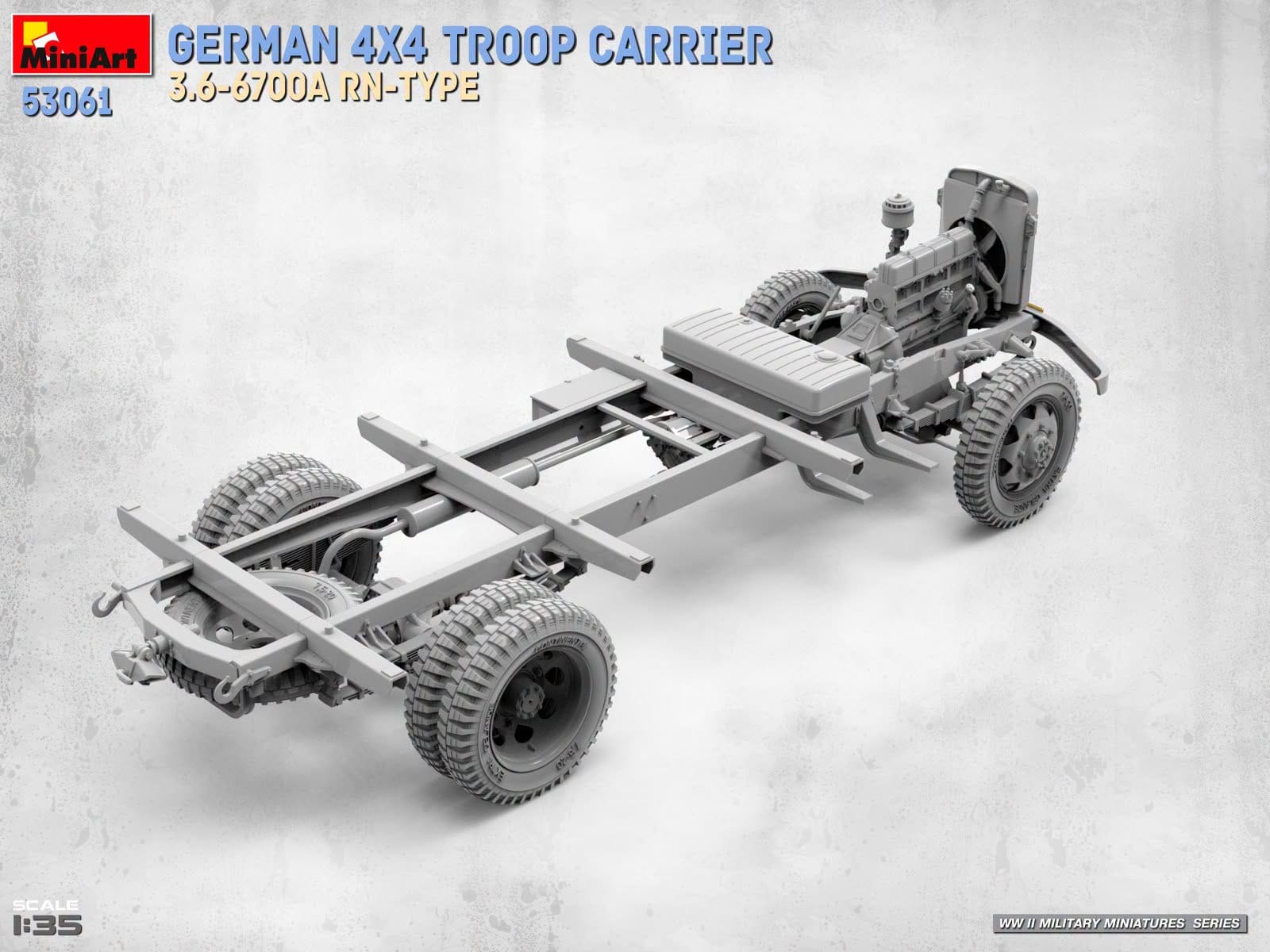 Miniart - 53061 - Opel Blitz 3.6-6700 A (RN) - digital model